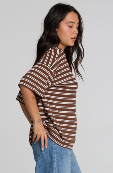 Peri Stripe Tee