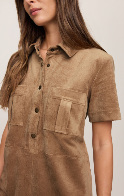 Leone Suede Mini Dress