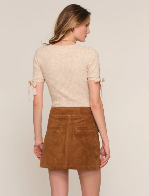 Jina Suede Skirt
