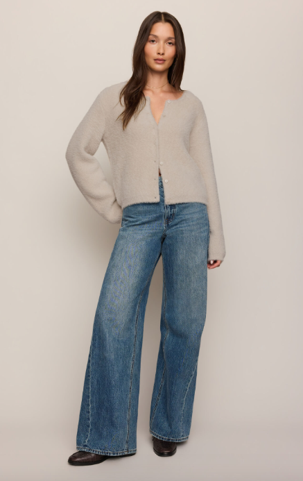 Winterglow Fluffy Cardigan