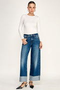 Parker Cuff Studded Jean