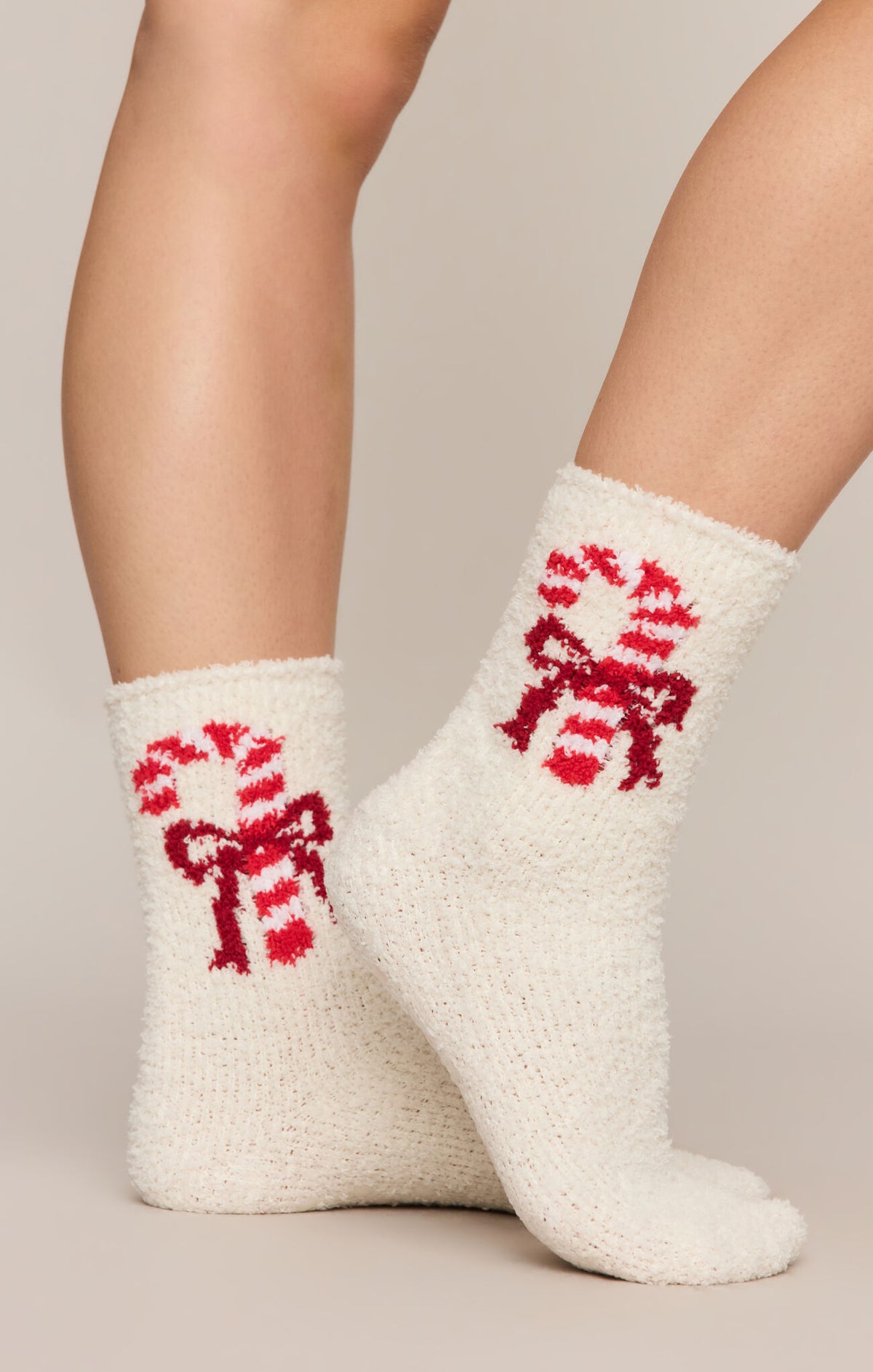 Candy Cane Socks