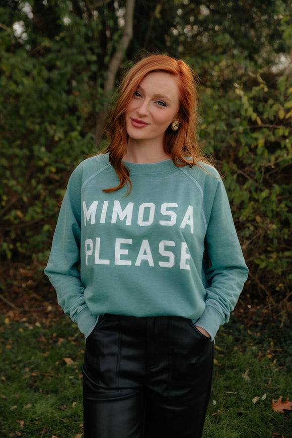 Mimosa Burnout Sweatshirt