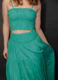 Smock Tie Crop Top