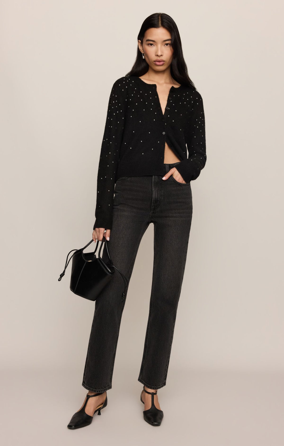 Medina Studded Cardigan