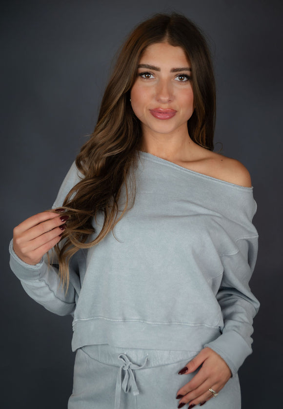 Maggie Off The Shoulder Pullover