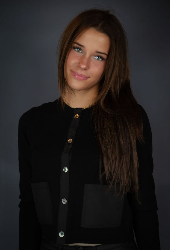 Nylon 2 Pocket Cardie