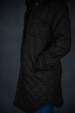 Quilted Long Shirt Jacket