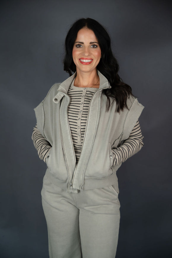 Zippered Vest