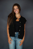 Sleeveless Cardigan