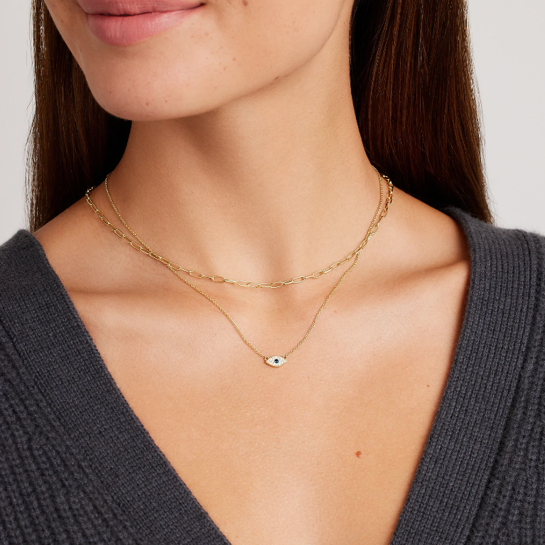 Evil Eye Charm Necklace