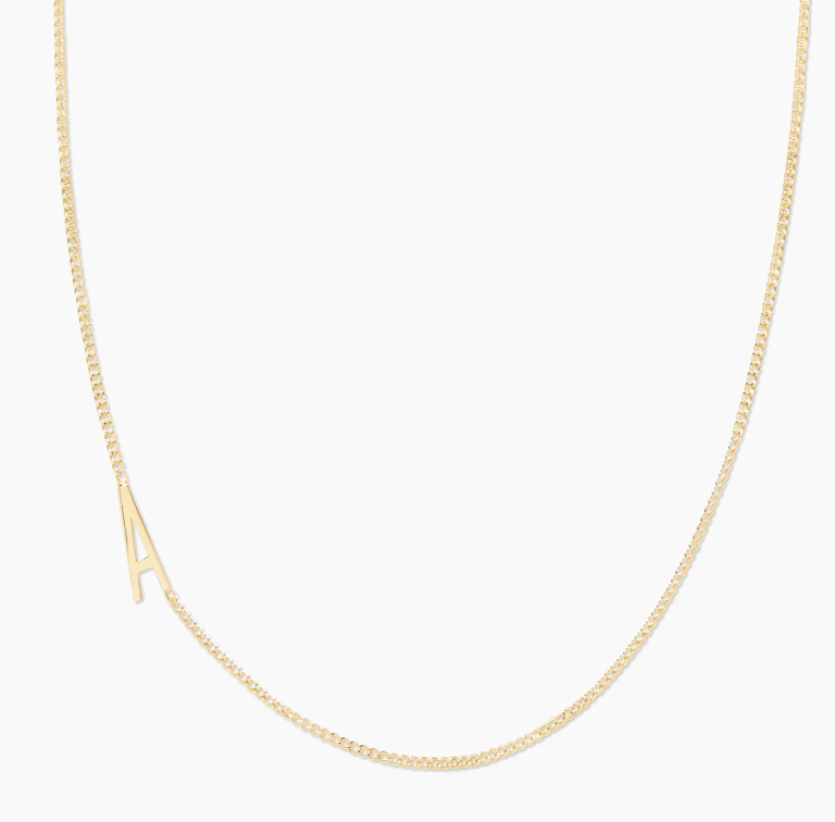 Wilder Alphabet Necklace