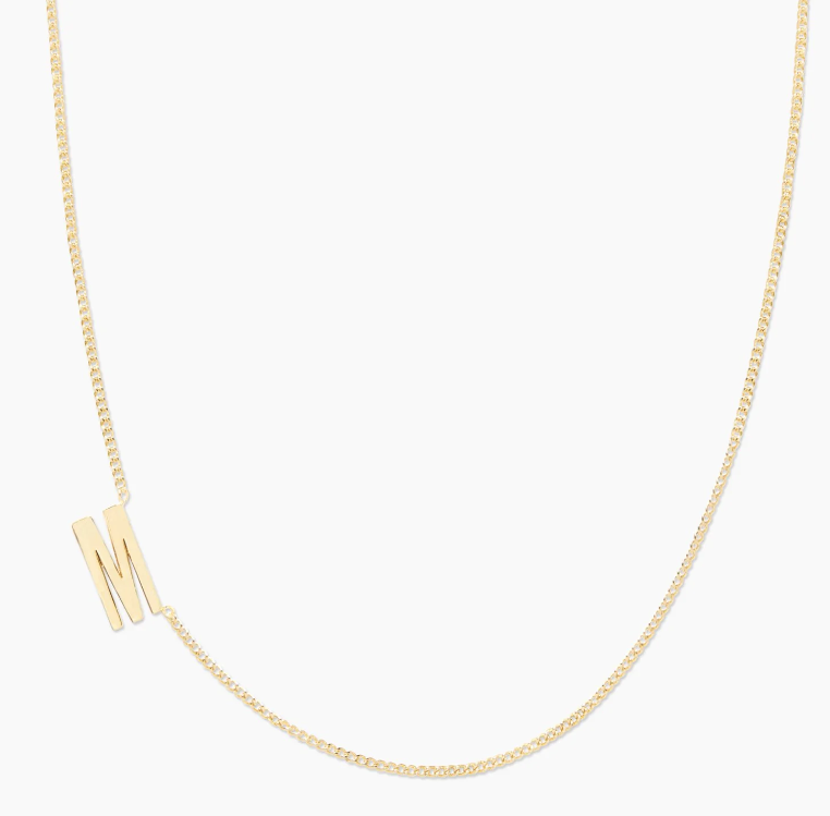 Wilder Alphabet Necklace