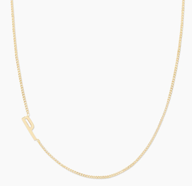 Wilder Alphabet Necklace