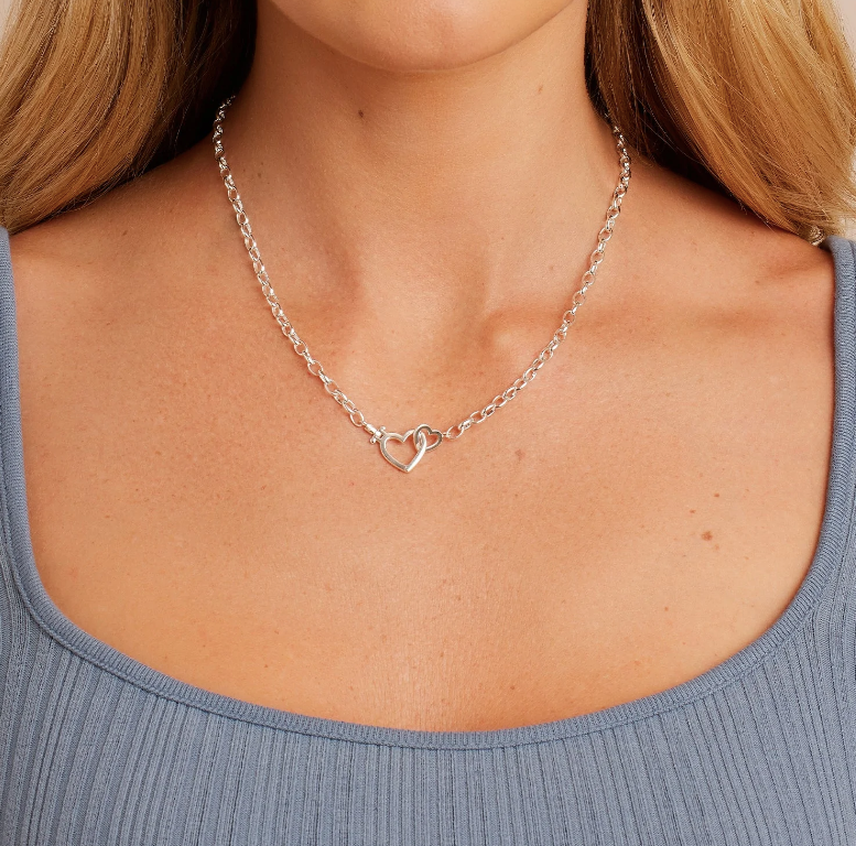 Parker Heart Necklace