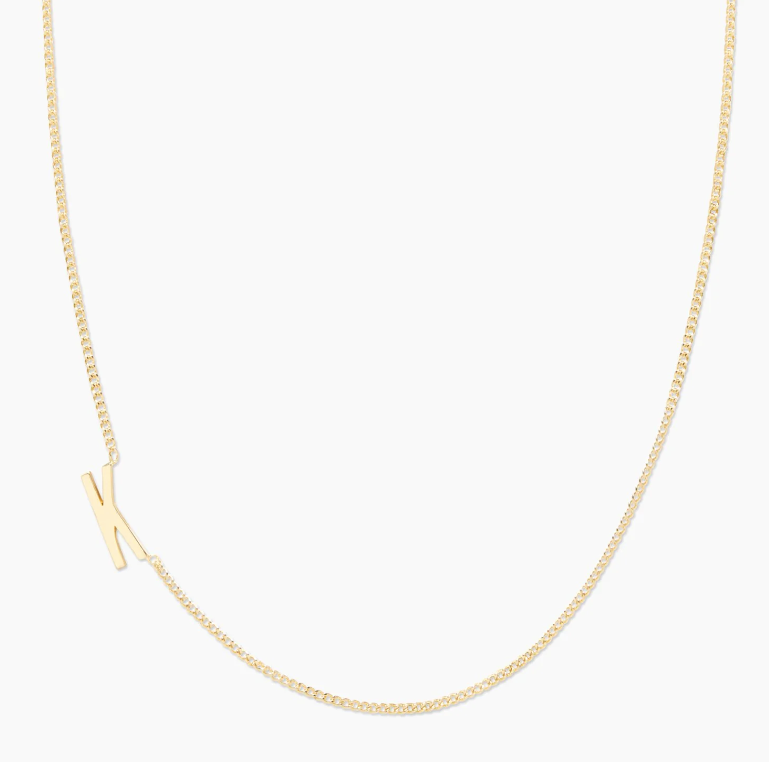 Wilder Alphabet Necklace