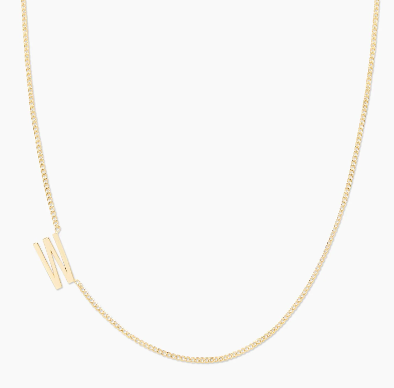Wilder Alphabet Necklace