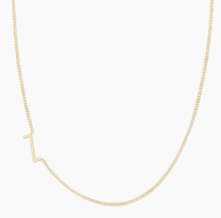 Wilder Alphabet Necklace