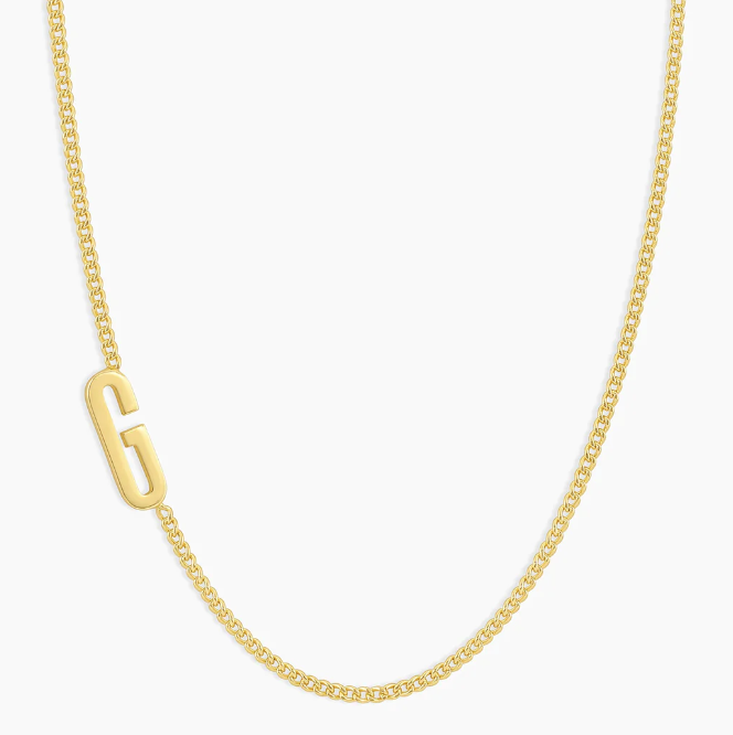 Wilder Alphabet Necklace