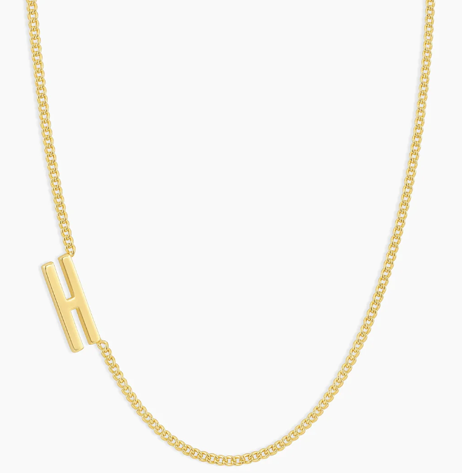 Wilder Alphabet Necklace