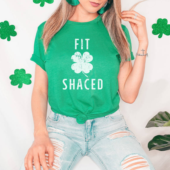 Fit Shaced Funny St Patrick's Day Shirt